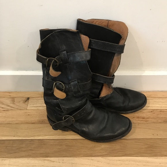 Fiorentini + Baker Shoes - Fiorentini and Baker buckle boots